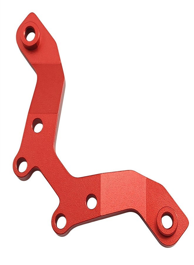 Ruivexi Aluminum Front Shock Tower Damper Plate Upgrade Part for Arrma 1/18 Typhon GROM MEGA 380 Brushed 4X4 Buggy, Replaces ARA2106 (Red) - Image 3